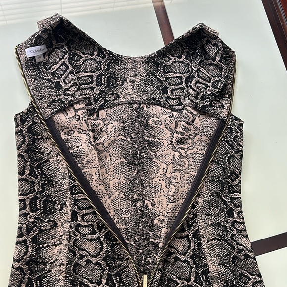 Animal Print Calvin Klein Dress - Picture 8 of 8